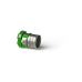 Муфта (штуцер) с цилиндрической наружной резьбой (НР) латунная пресс MultiSkin тип 7243СW Ø26x3,0 - 1", COMAP-1