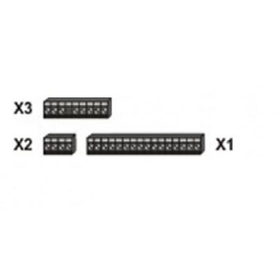 Комплект из 3-х колодок (Клеммники Х1-Х3), подходит для N23B