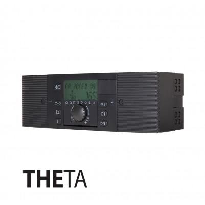 Консоль MS-K с выполненной разводкой для настенного монтажа контроллеров серии Theta . Арт. 100504