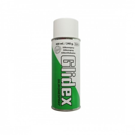 Смазка силиконовая GLIDEX 20% (аэрозоль 400 мл), Unipak