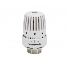 Головка термостатическая, серия VM110, жидкостная, белая, M30x1,5, VARMEGA