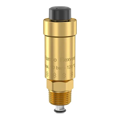 Воздухоотводчик поплавковый 1/2&amp;quot; НР, Tmax=120°С с запорным клапаном, Flexvent Flamco купить