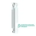 Радиатор биметаллический Rifar Monolit 500, 1 секция, белый, боковое подключение купить