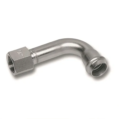Пресс-угол с ВР 90° Ø35x1 1/4&amp;quot; AISI 316 (2/30) купить