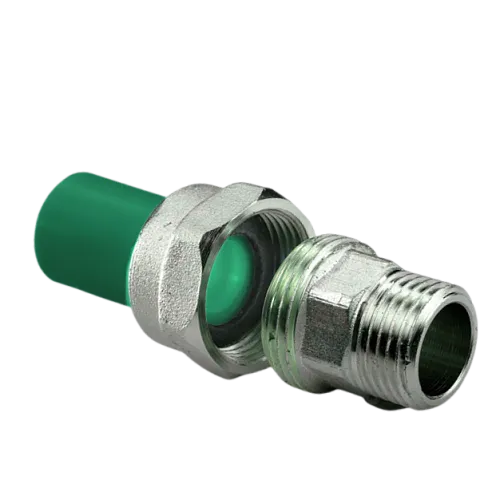 Муфта комб. раз. с НР ПП Ø32-1&amp;quot; AntiFire Green купить
