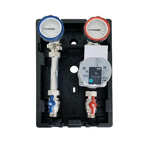 Насосная группа MIX Compact UK-0 смесительная 40кВт, DN25 (без насоса 130мм) купить