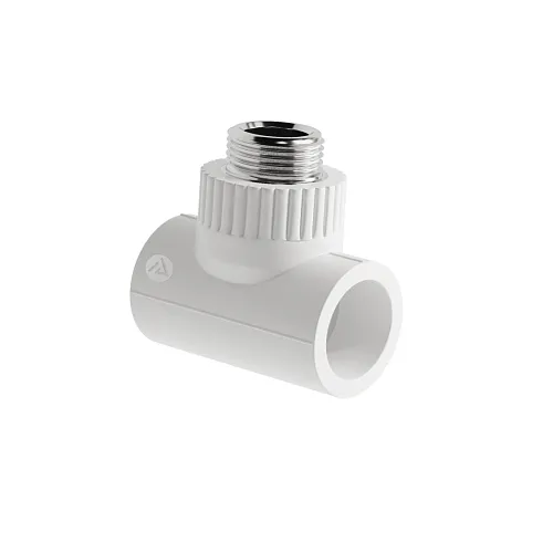 Тройник ППР с наружной резьбой (НР) 32x1/2&amp;quot;, SLT AQUA купить