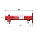 Консоль настенного монтажа Flexconsole R 3/4&amp;quot;х1/2&amp;quot; для 8-25 л, белый, Flamco