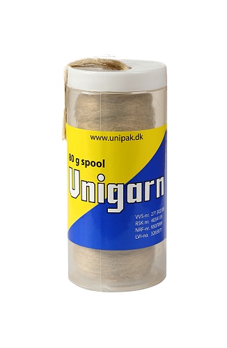 Лён (шпуля 80 г.) в пластиковой упаковке , Unipak