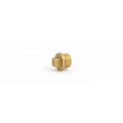 Заглушка латунная с квадратом НР 1/4&amp;quot;, Uni-Fitt