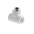 Тройник ППР с наружной резьбой (НР) 32x3/4&amp;quot;, SLT AQUA